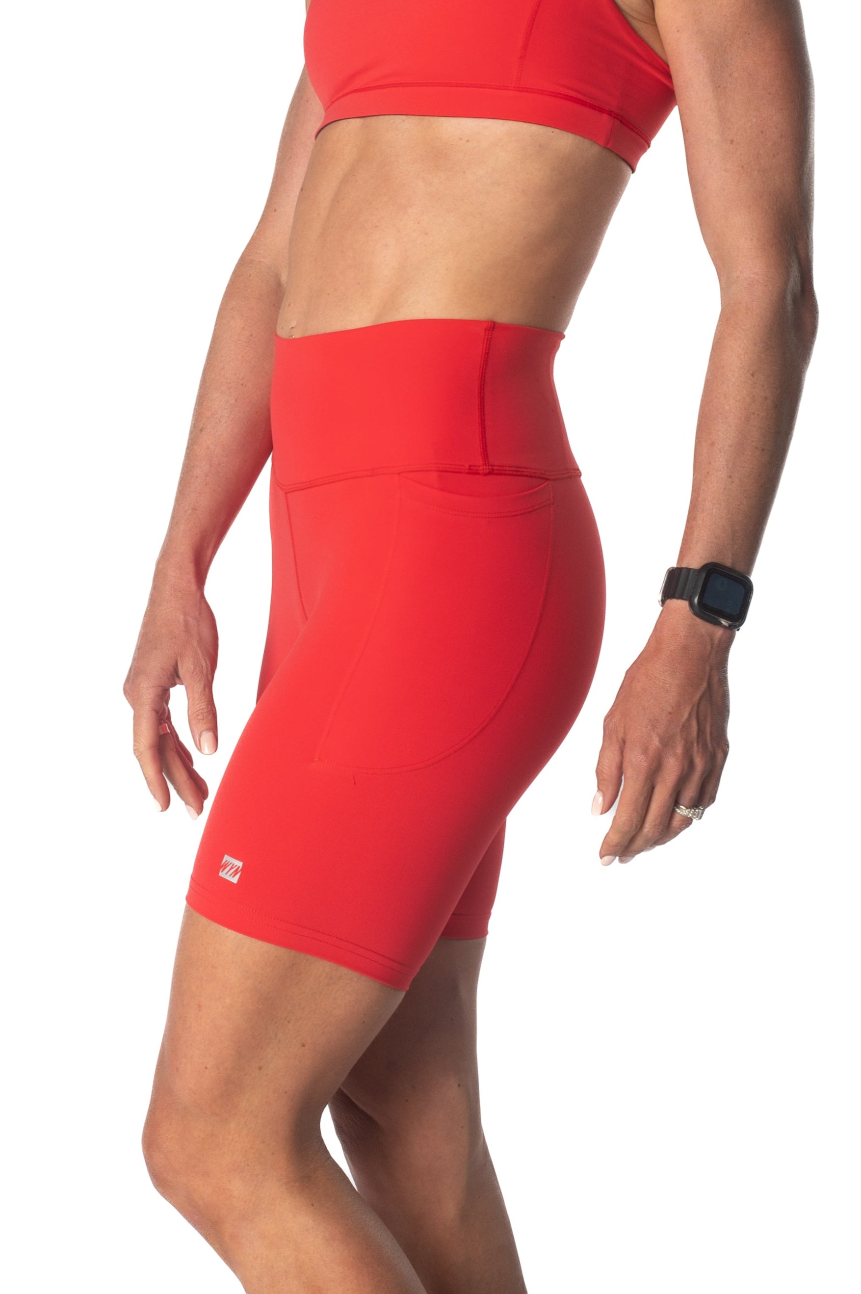 Women's Stride Shorts 6" - Race Red