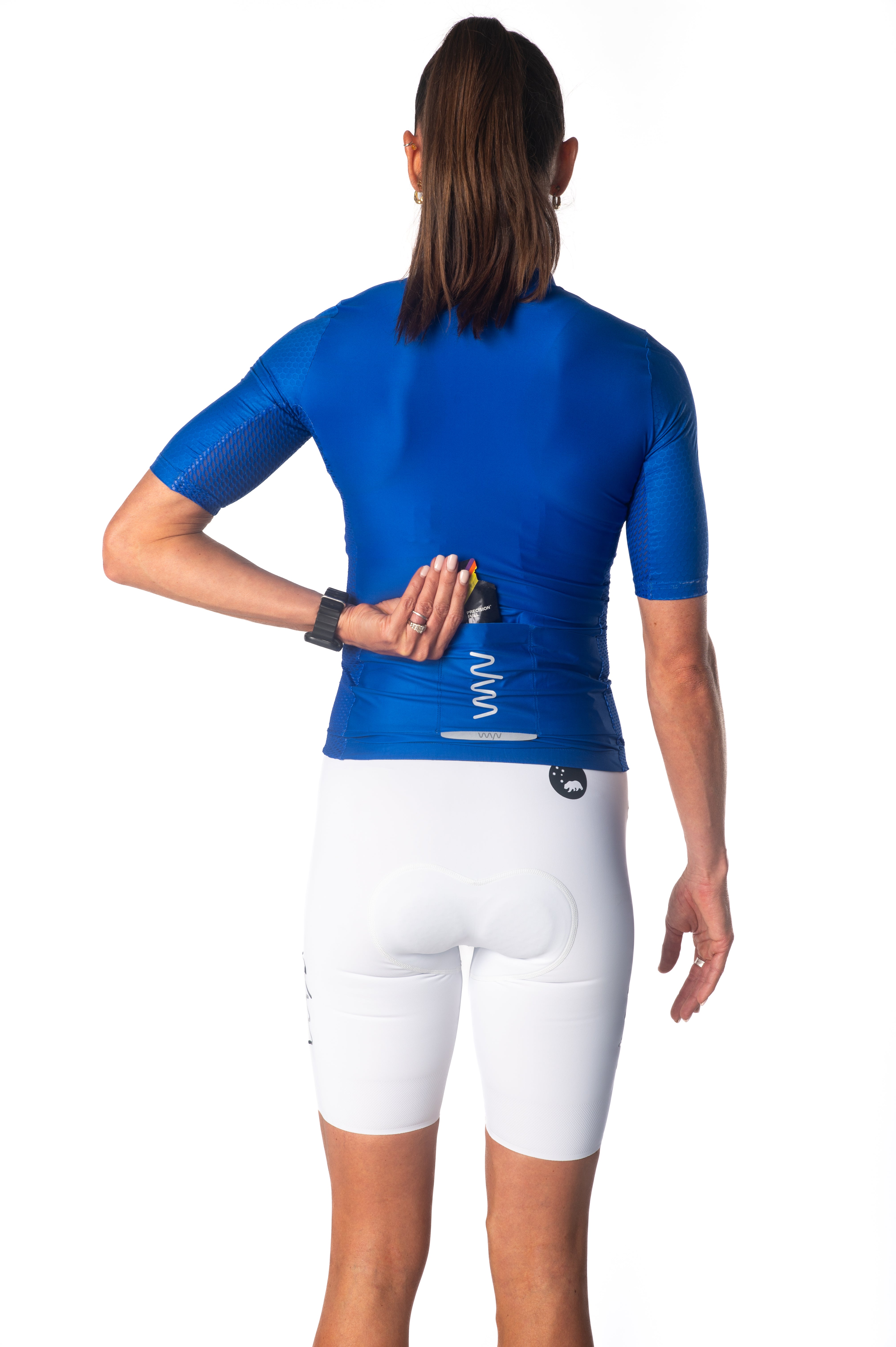 Women's LUCEO Hex Racer Cycling Jersey - Ultramarine
