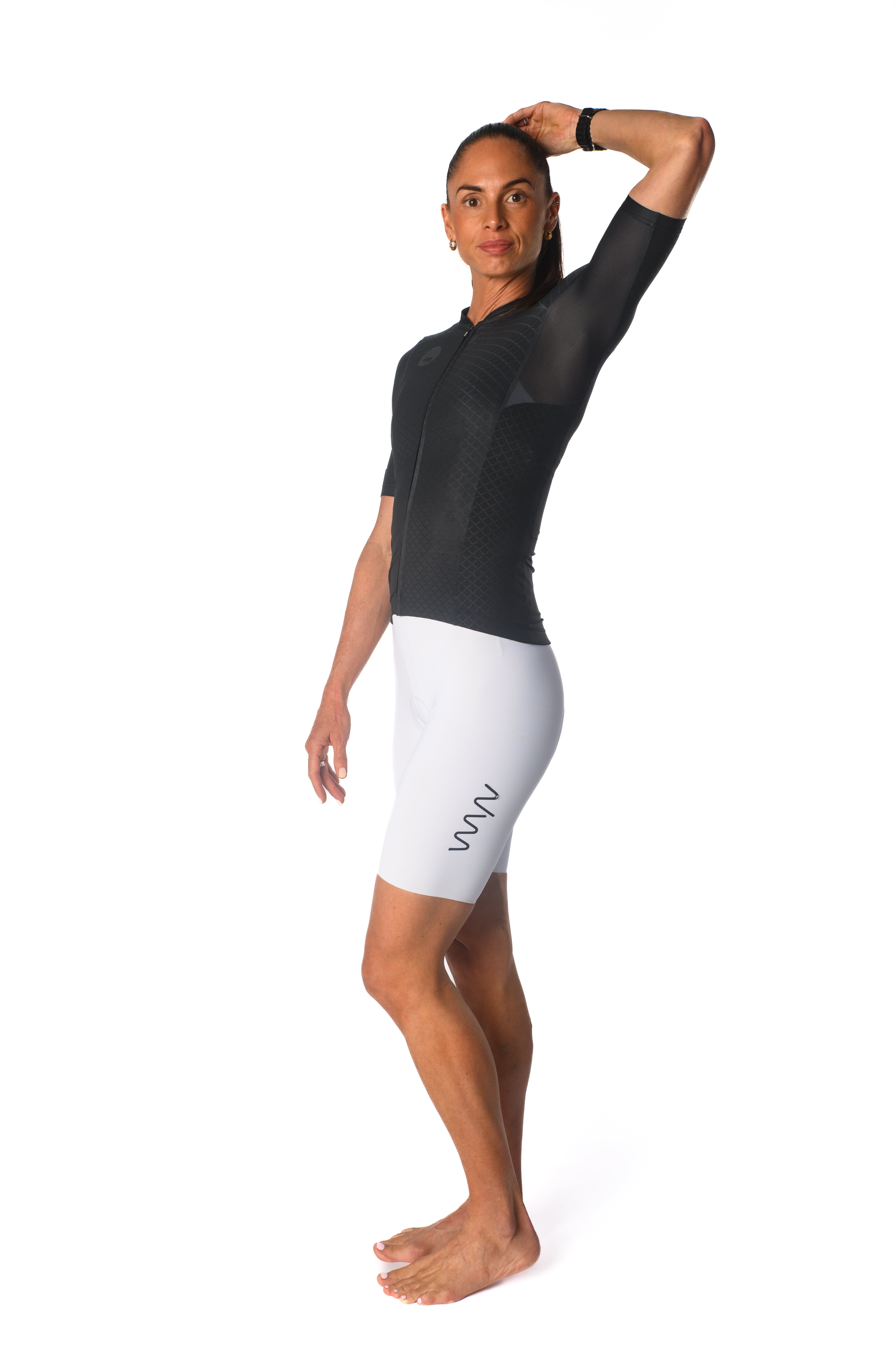 Women's LUCEO Pro Racer Cycling Jersey - Black