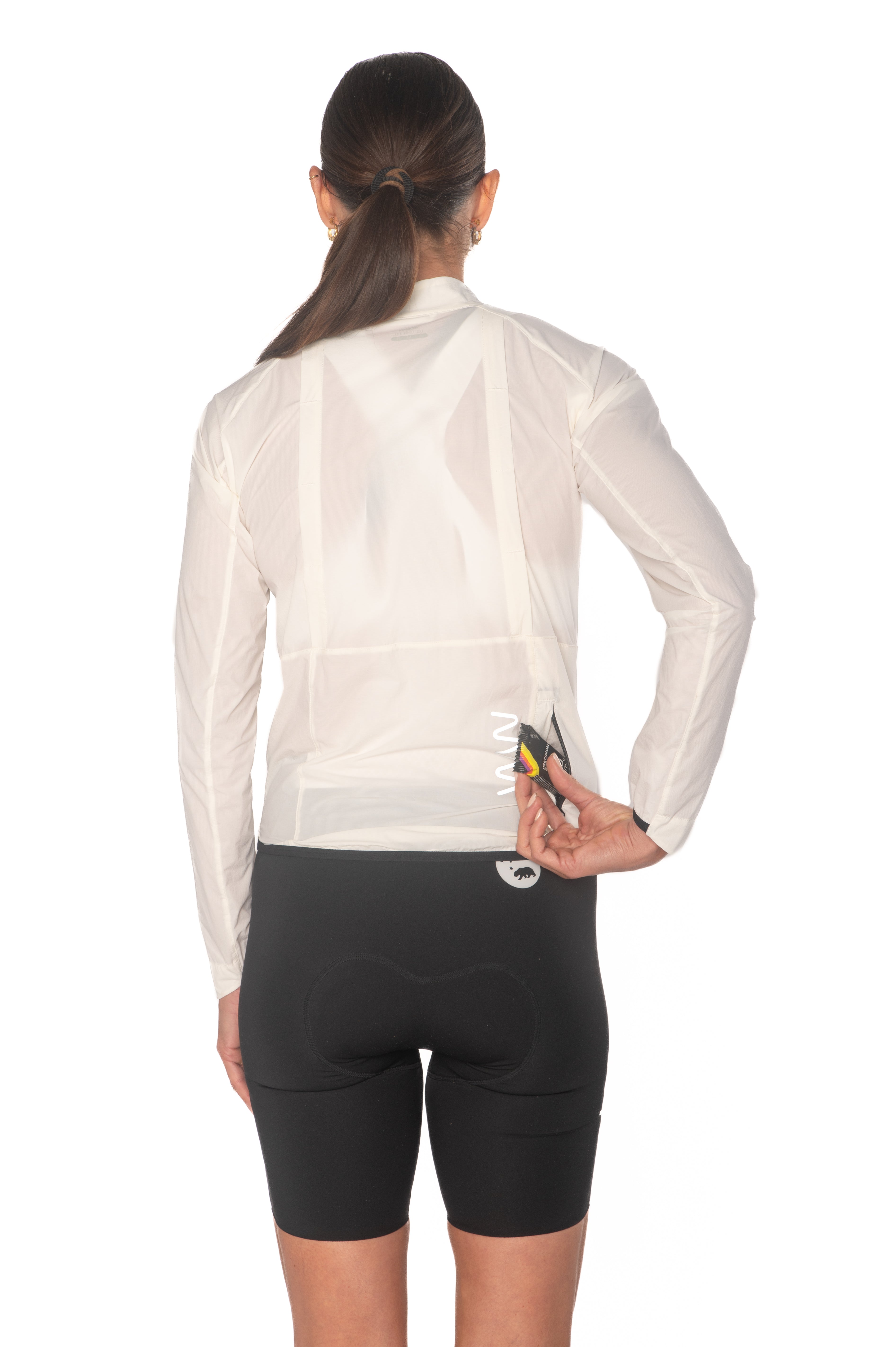 Women's AeroShield Cycling Jacket - White