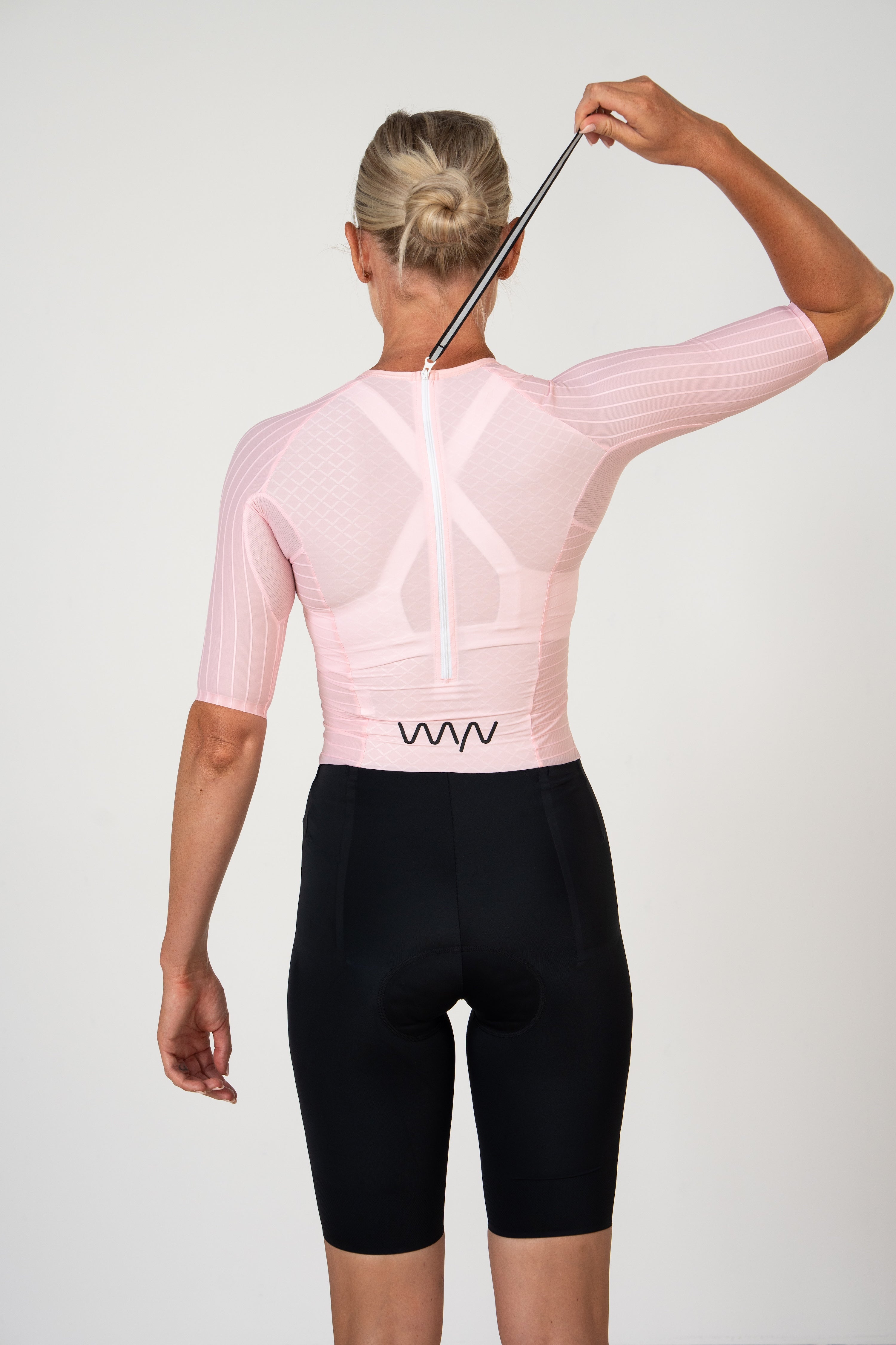Women's Wilde Racer Tri Suit - Petal Pink