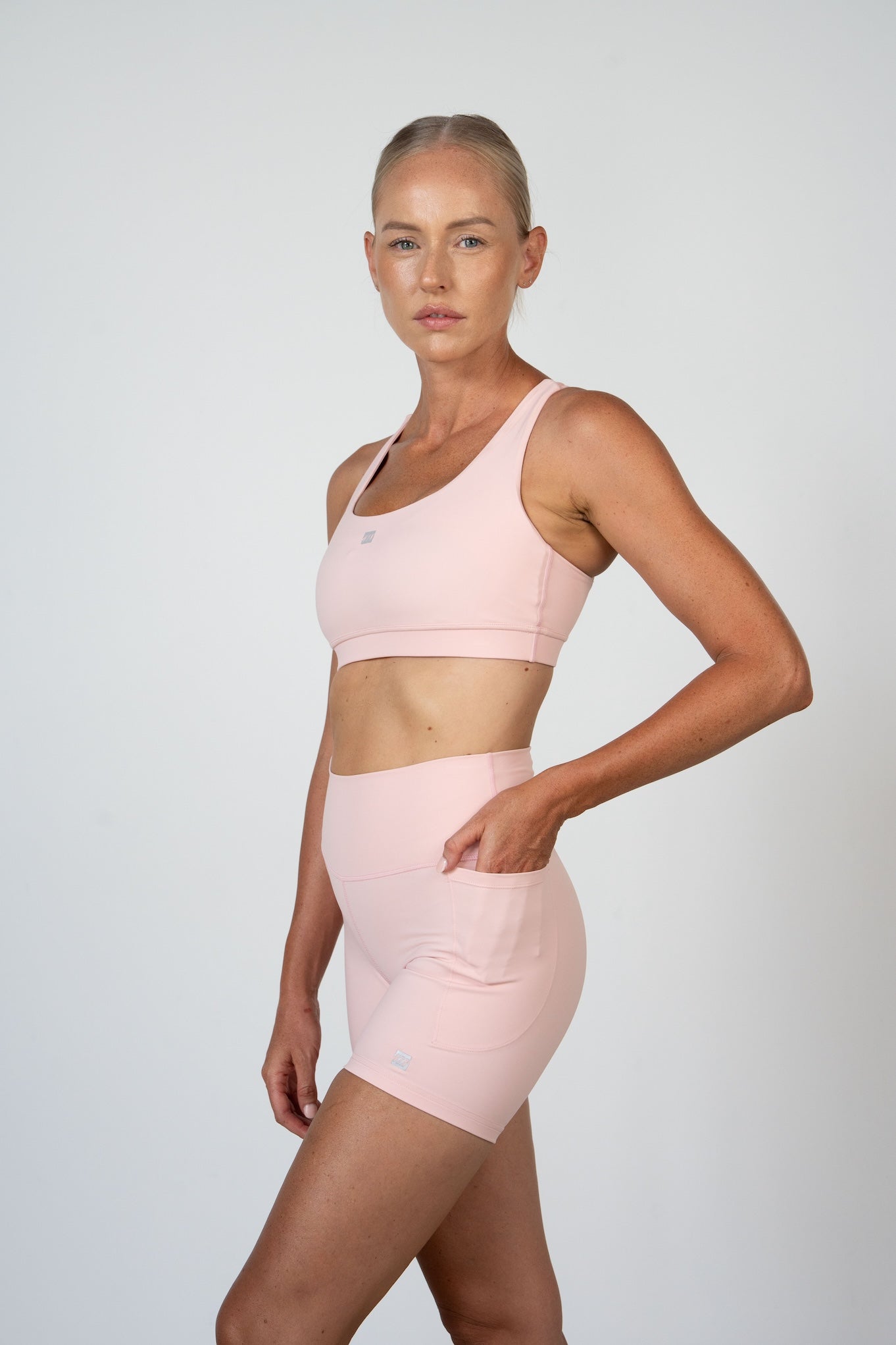 Women's Stride Shorts 4" - Petal Pink