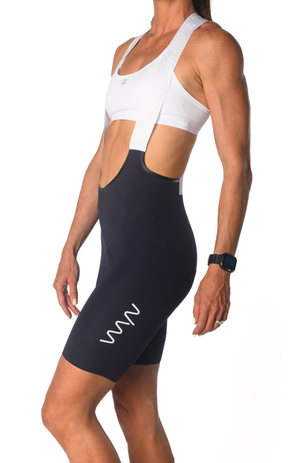 Women's Velocity 3.0 Cycling Bib Shorts - Navy