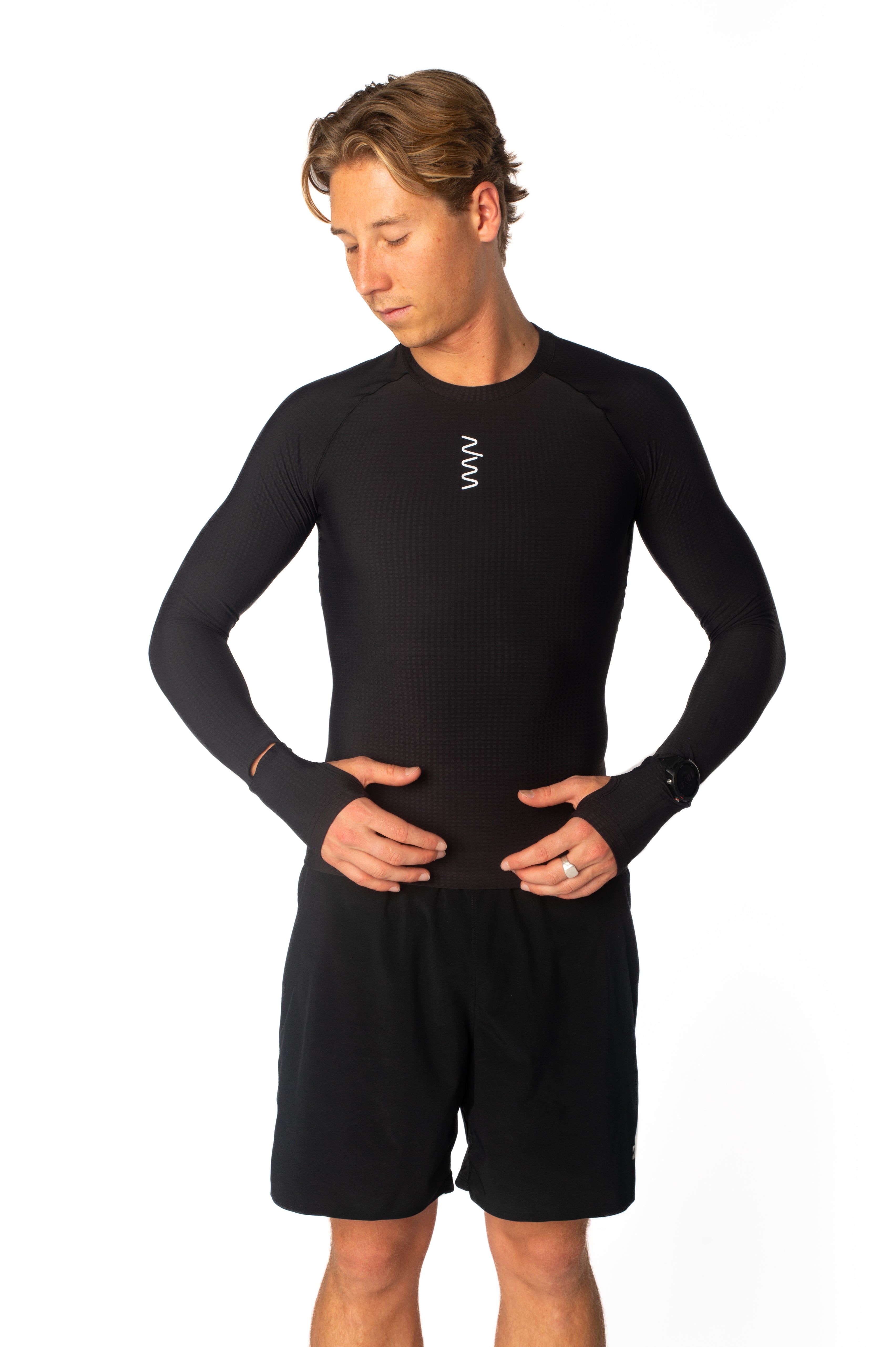 Men's Multi-Sport Base Layer - Black