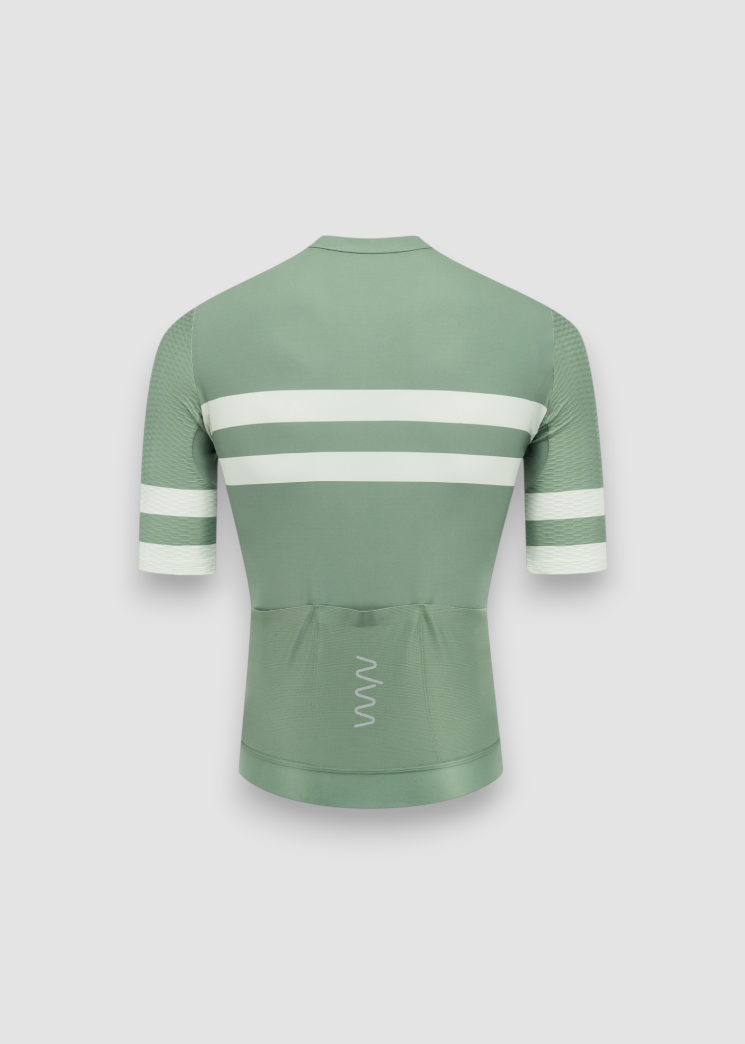 Men's Training Day Cycling Jersey - Sage Green/Ivory