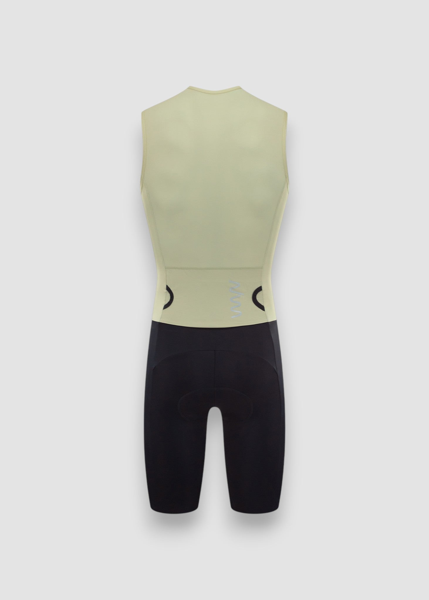 Men's Velocity Sleeveless Tri Suit - Khaki