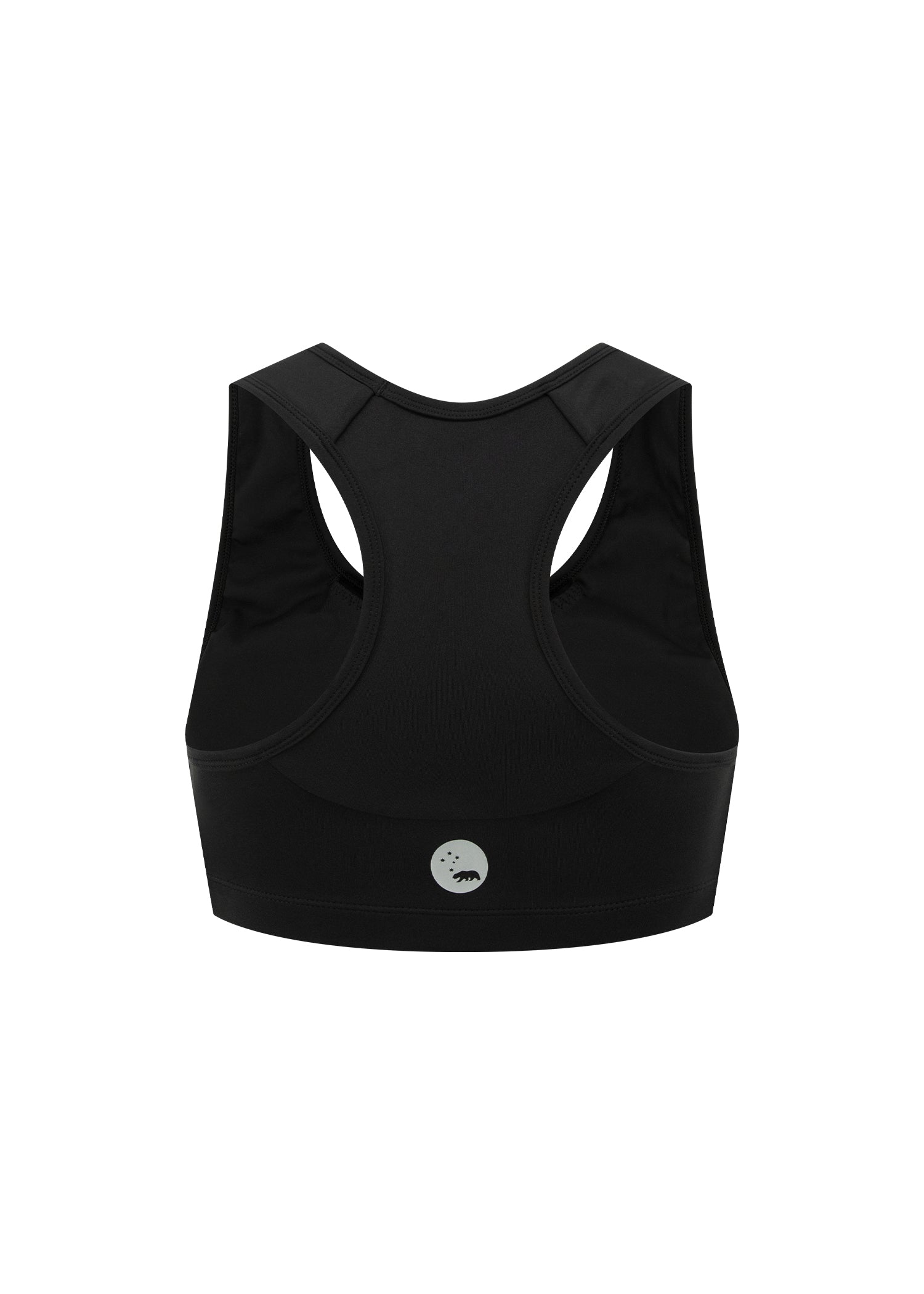 Women's Racergirl Racerback Sports Bra - Black