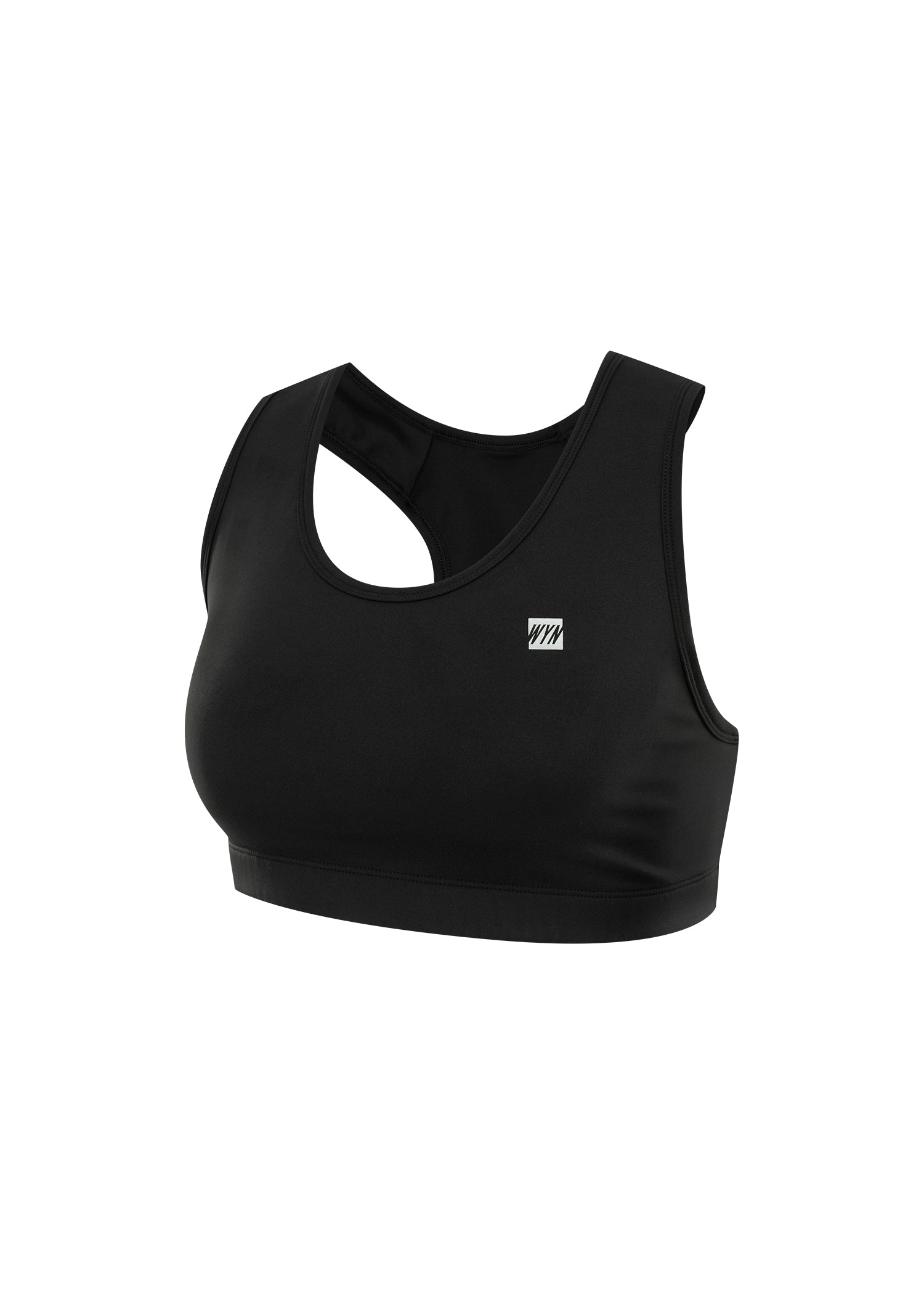 Women's Racergirl Racerback Sports Bra - Black