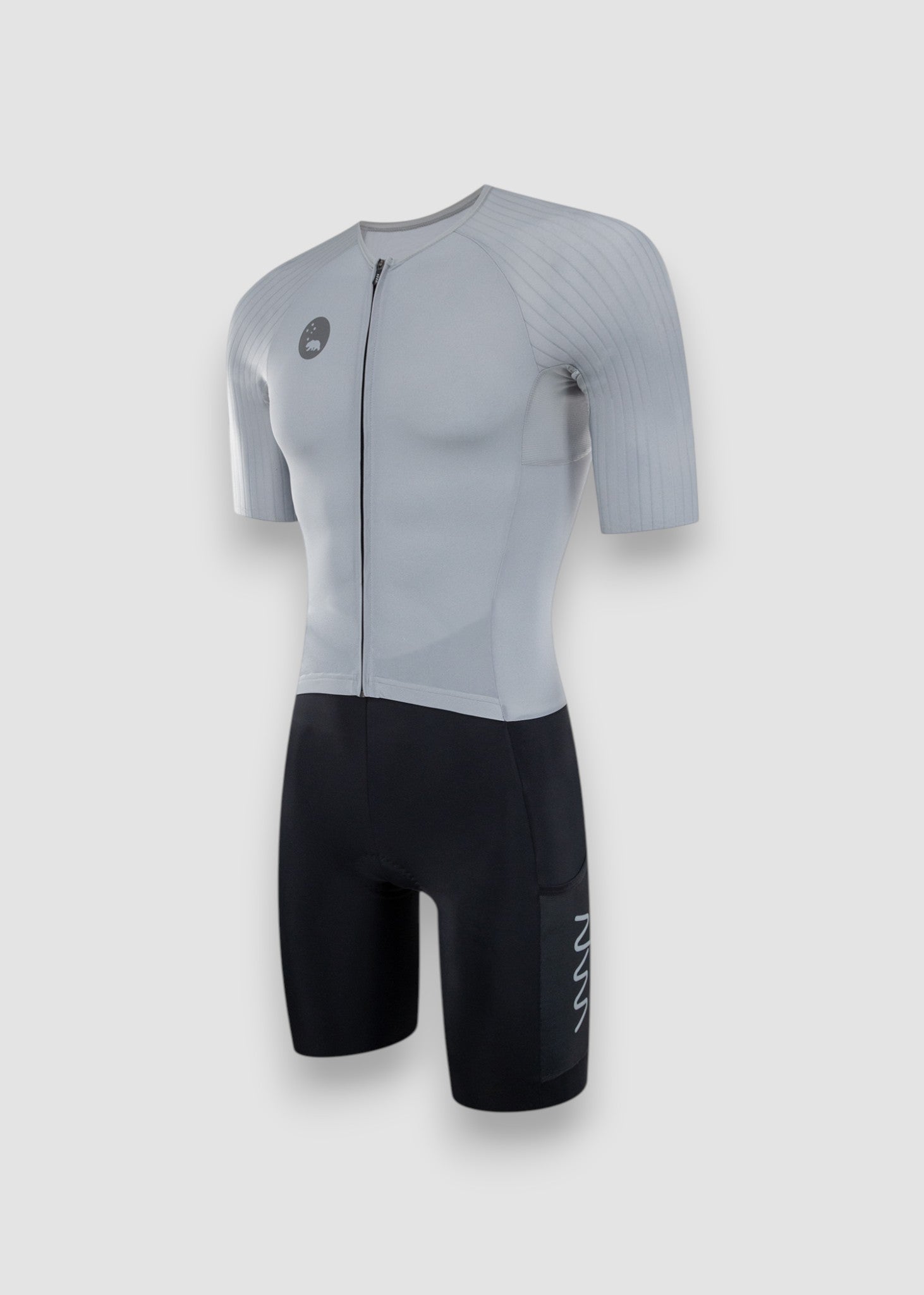 Men's Hi Velocity X  Tri Suit - Silver
