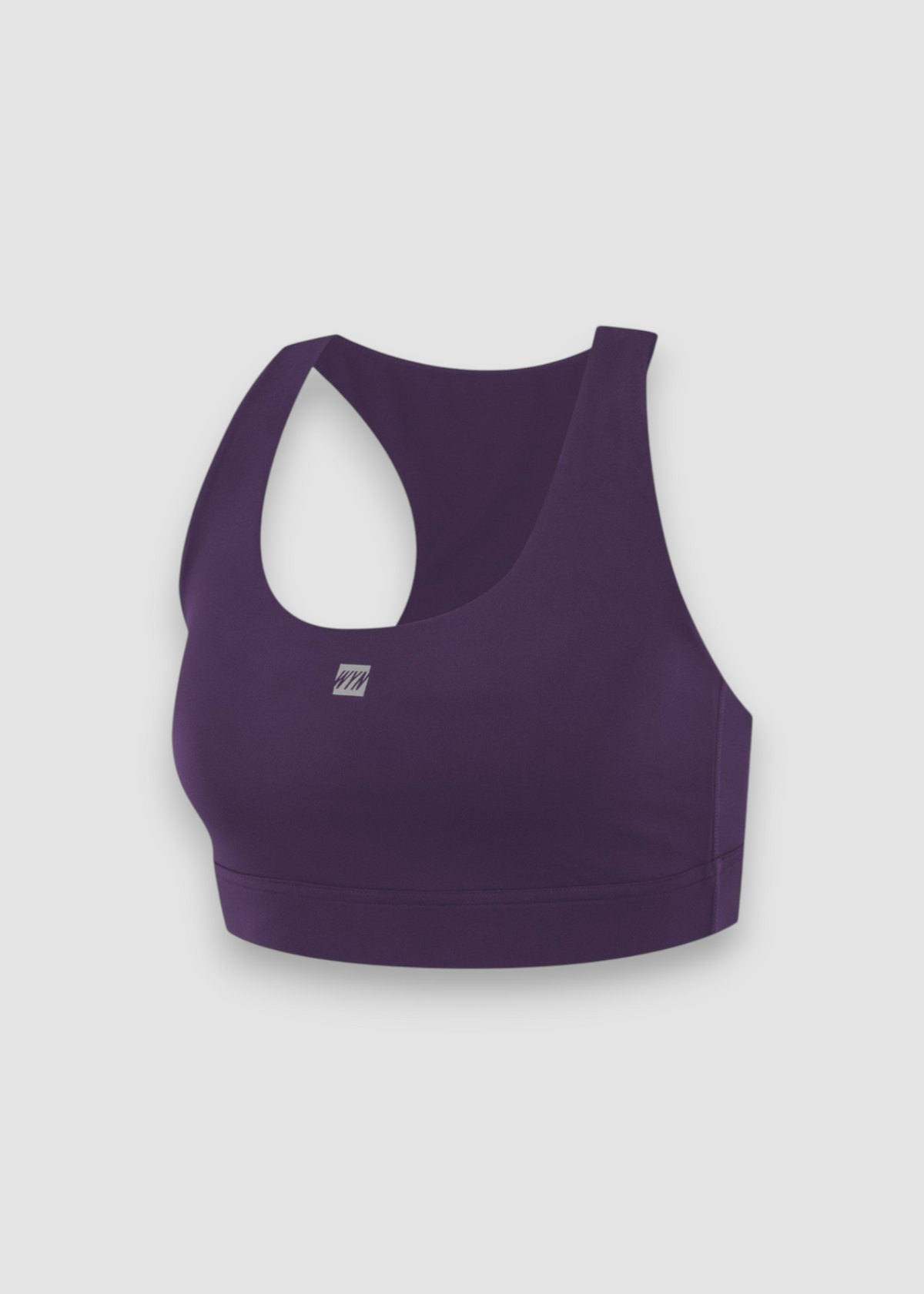Women's Stash Racerback Bra - Plum
