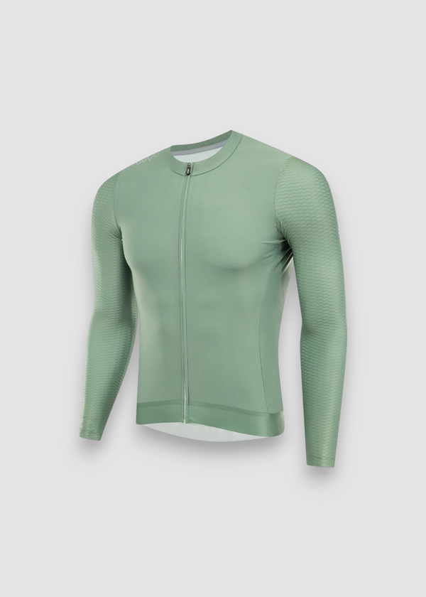 Men's Training Day Long Sleeve Jersey - Sage Green
