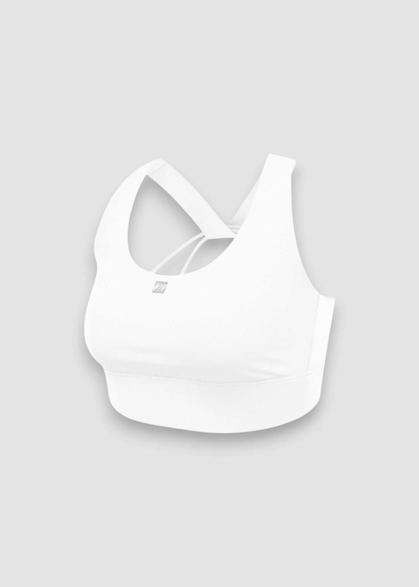 Women's All-In Crop - White