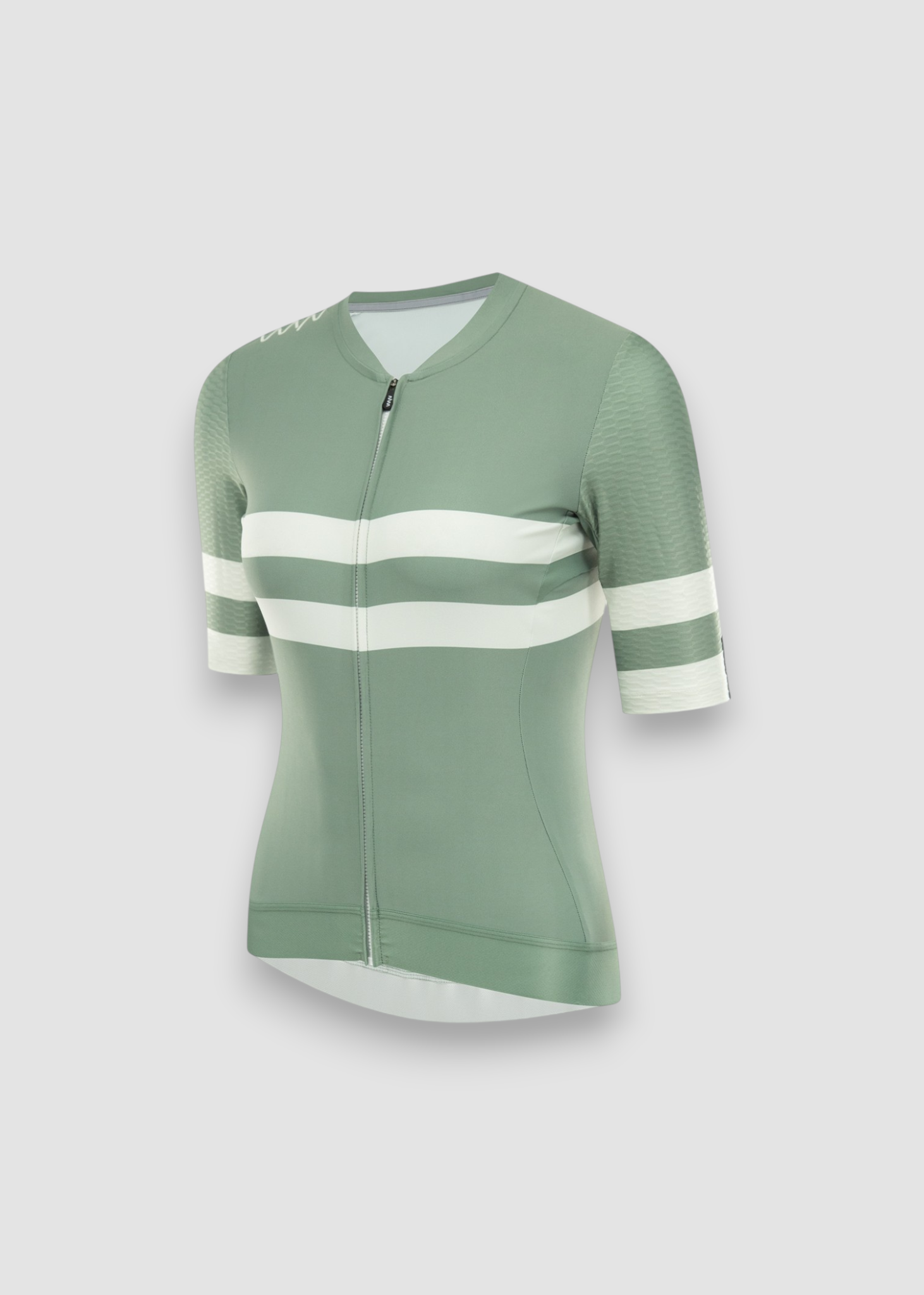 Women's Training Day Cycling Jersey - Sage Green/Ivory
