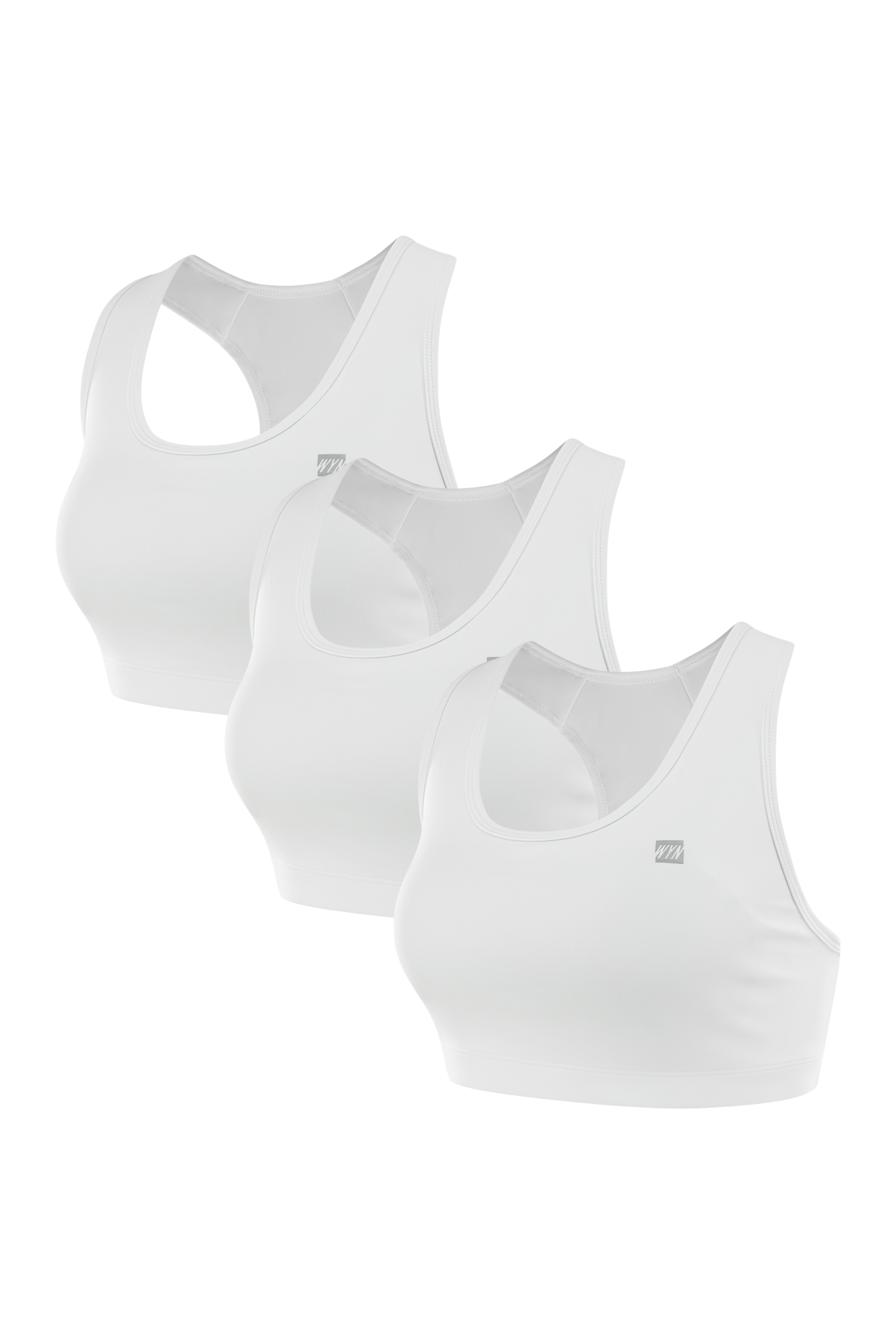 Women's Racergirl Racerback Sports Bra: Custom 3 Pack