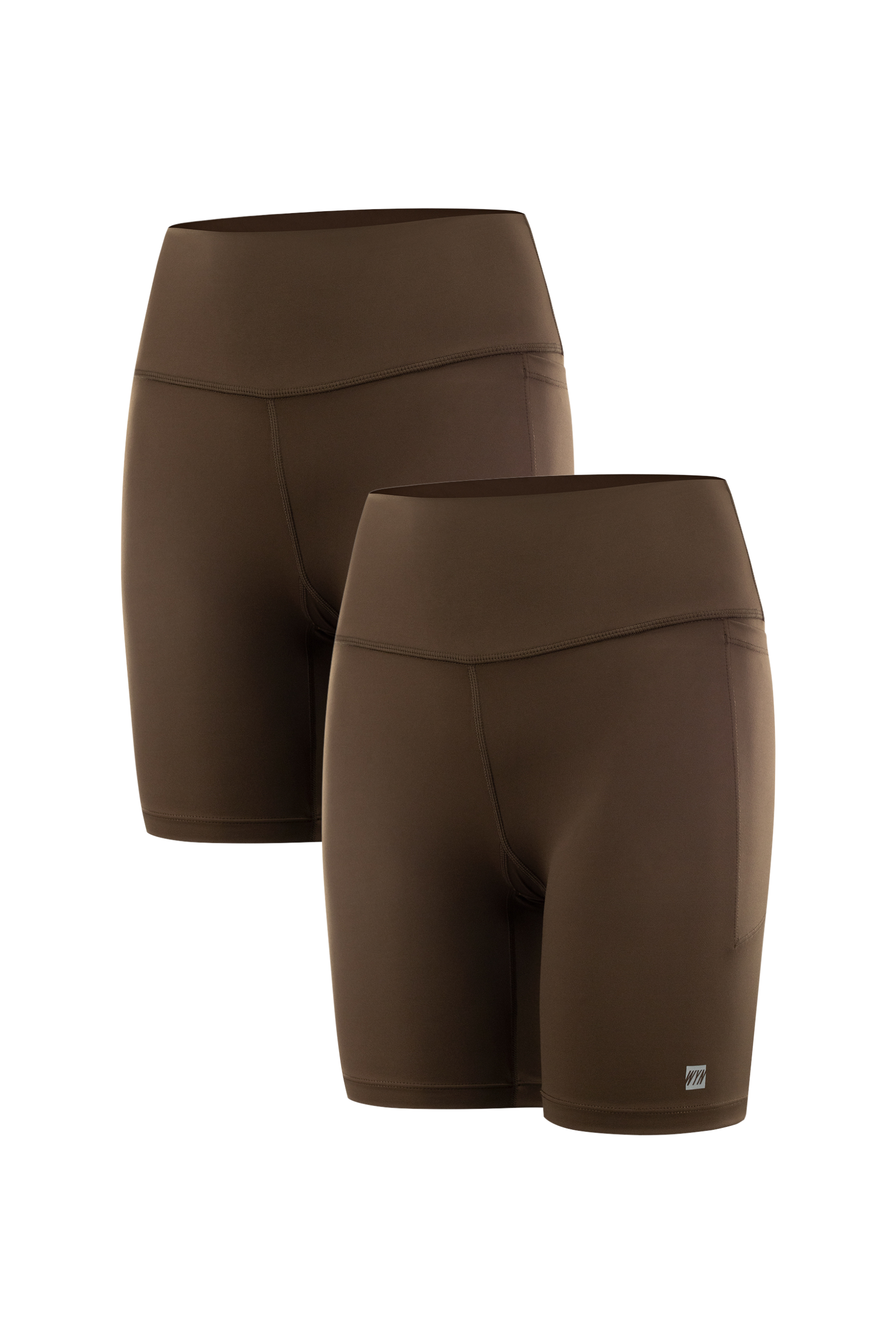 Women's Little Bit Longer Shorts 2.0: Custom 2 Pack
