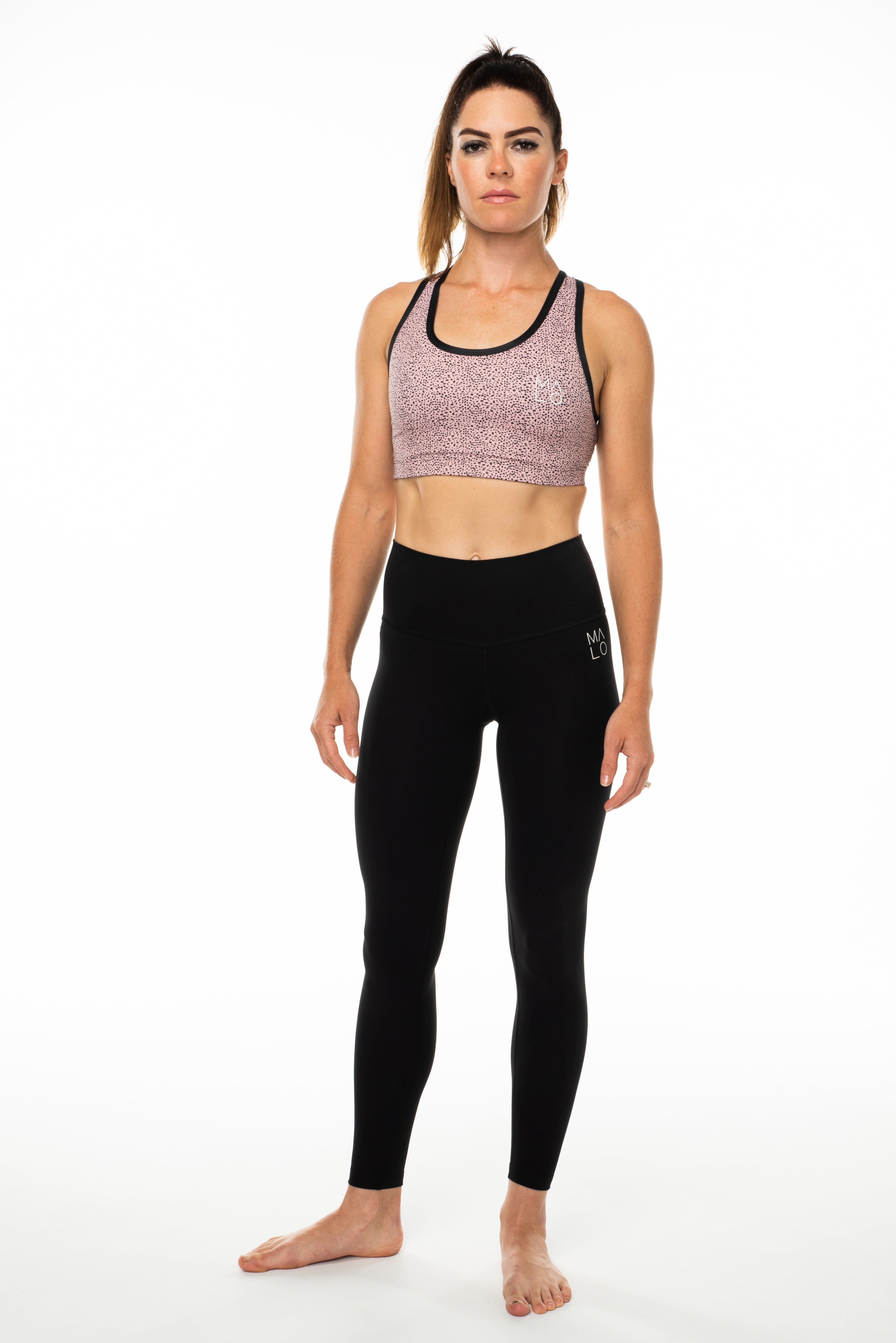 Hi Rise Luxe Leggings. Black quick-dry leggings. Athleisure leggings.