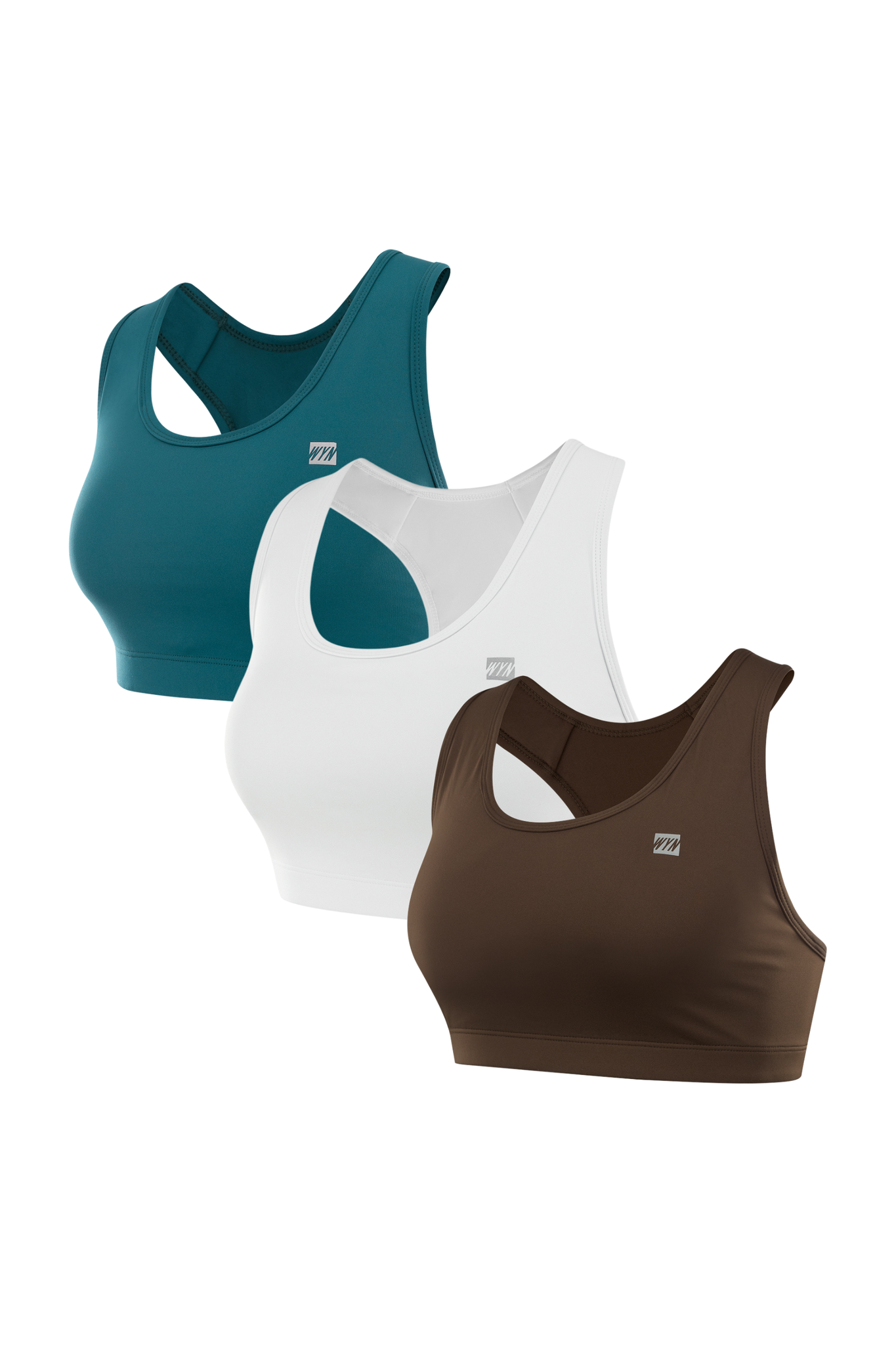 Women's Racergirl Racerback Sports Bra: Custom 3 Pack