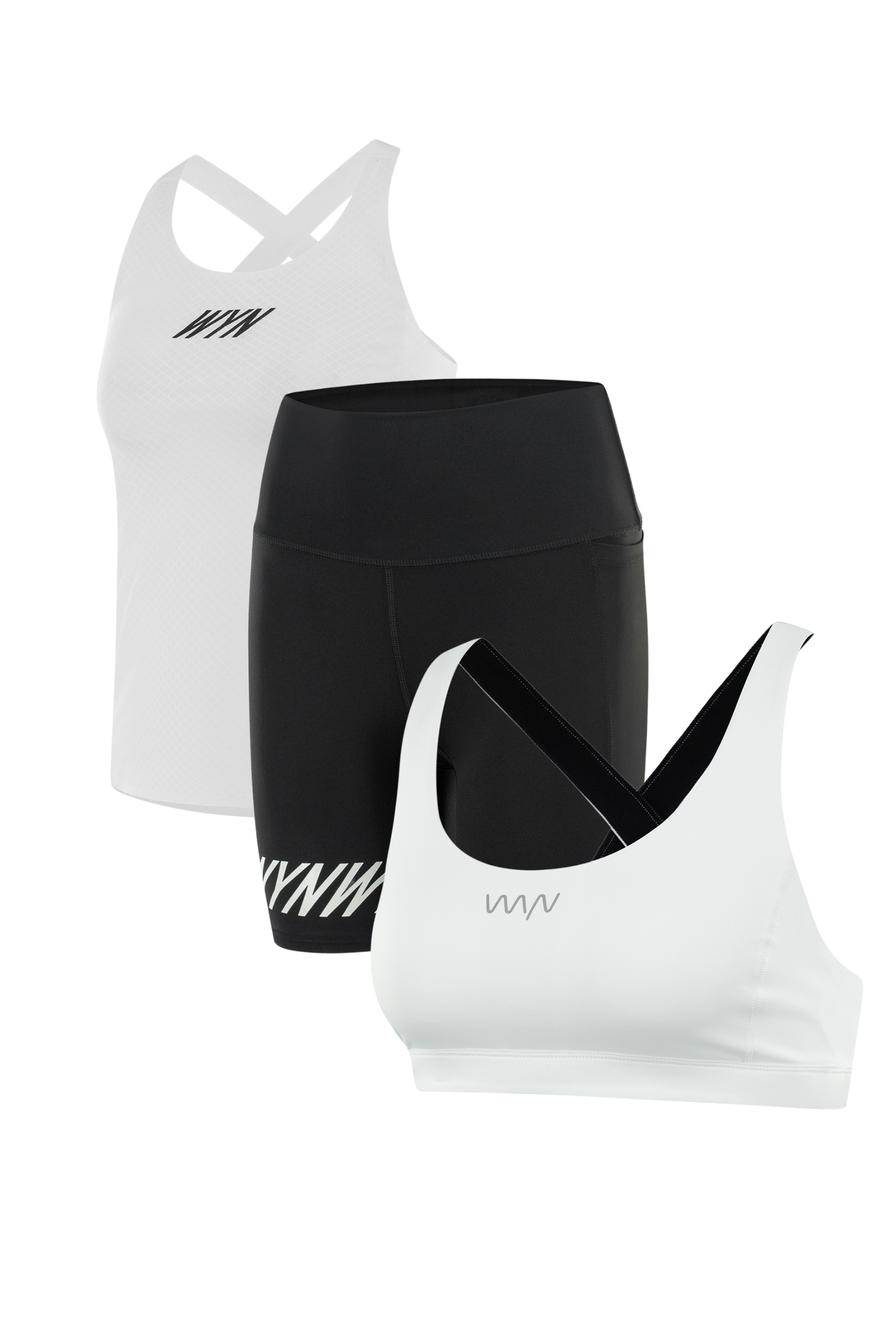 Women's White Club Bundle 6"