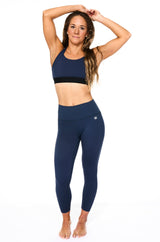WYN by MALO flow and go 7/8 tights - navy