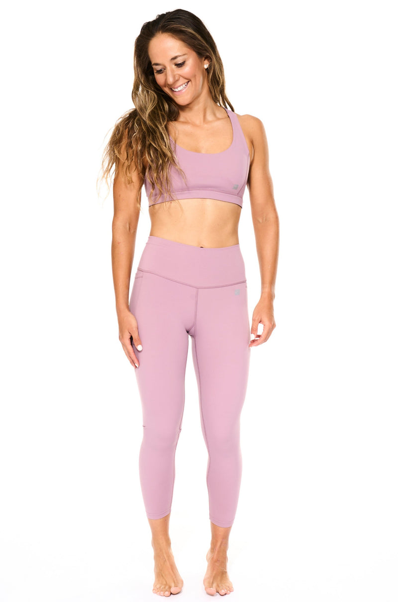 WYN by MALO flow and go 7/8 tights - rosé