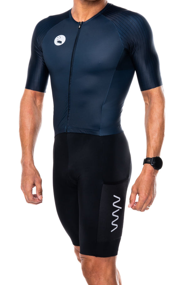 men's hi velocity X triathlon suit - navy