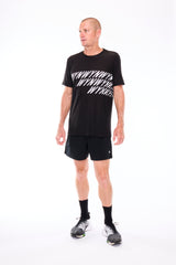WYN by MALO Men's fly tee - black
