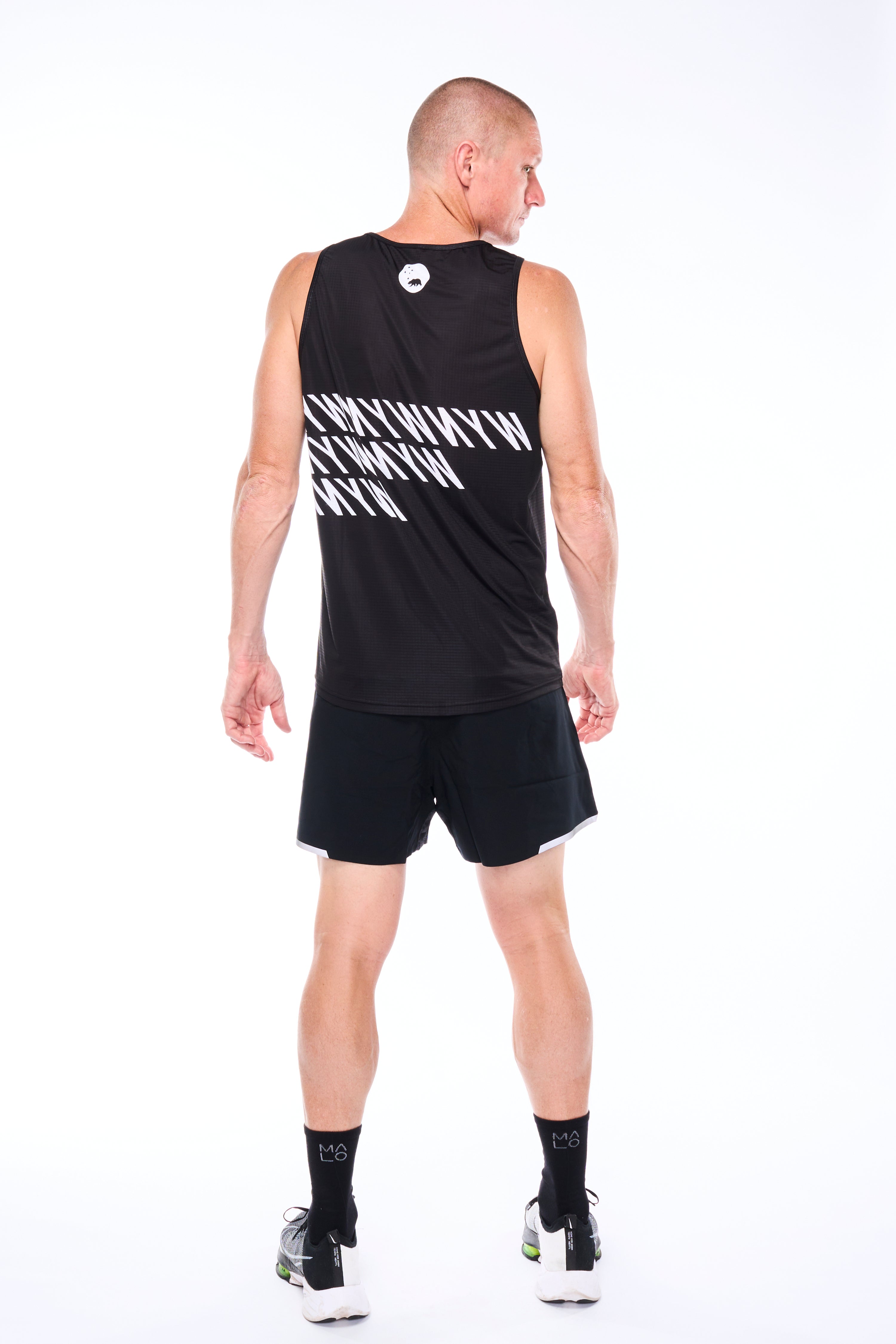 WYN Active Men's Fly Tank - Black