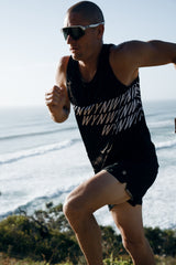 WYN by MALO Men's fly tank - black