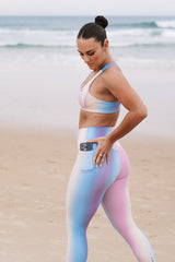 WYN by MALO flow and go 7/8 tights - prism
