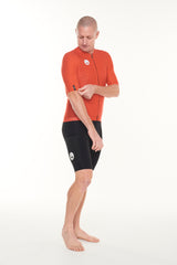 men's LUCEO hex racer cycling jersey - flame