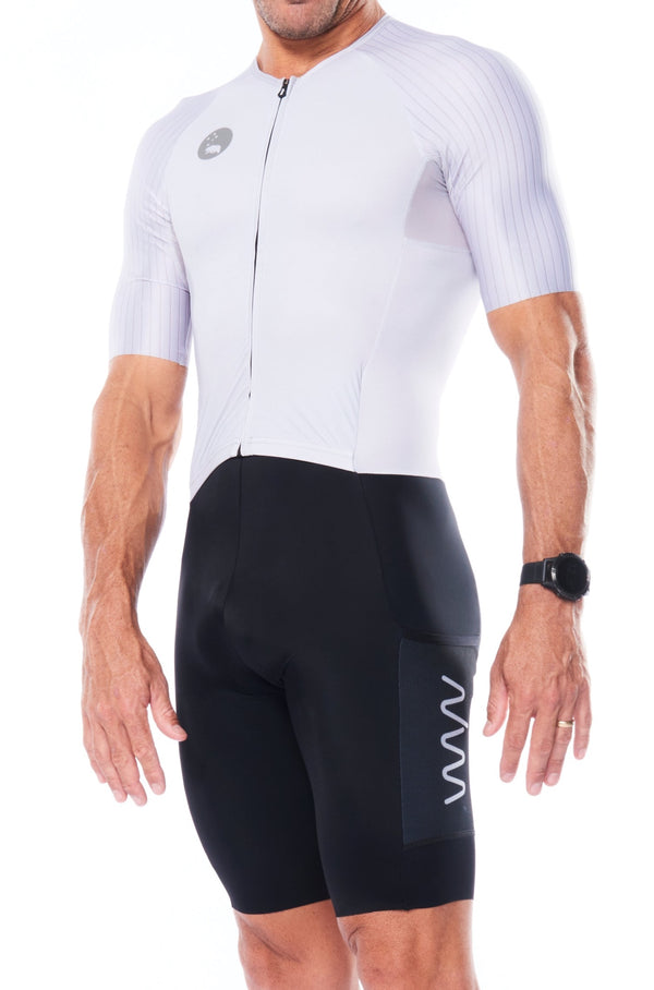 Men's Hi Velocity X  Tri Suit - Silver