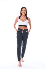 WYN by MALO women's jogger 28" - slate heather