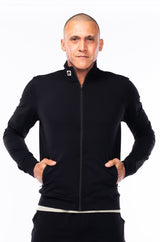 WYN by MALO men's bomber jacket - black