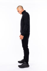 WYN by MALO men's bomber jacket - black