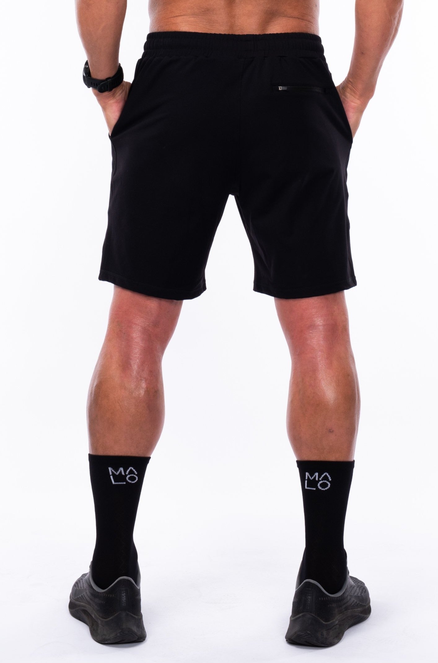 WYN Men's Limitless Jogger Short - Black