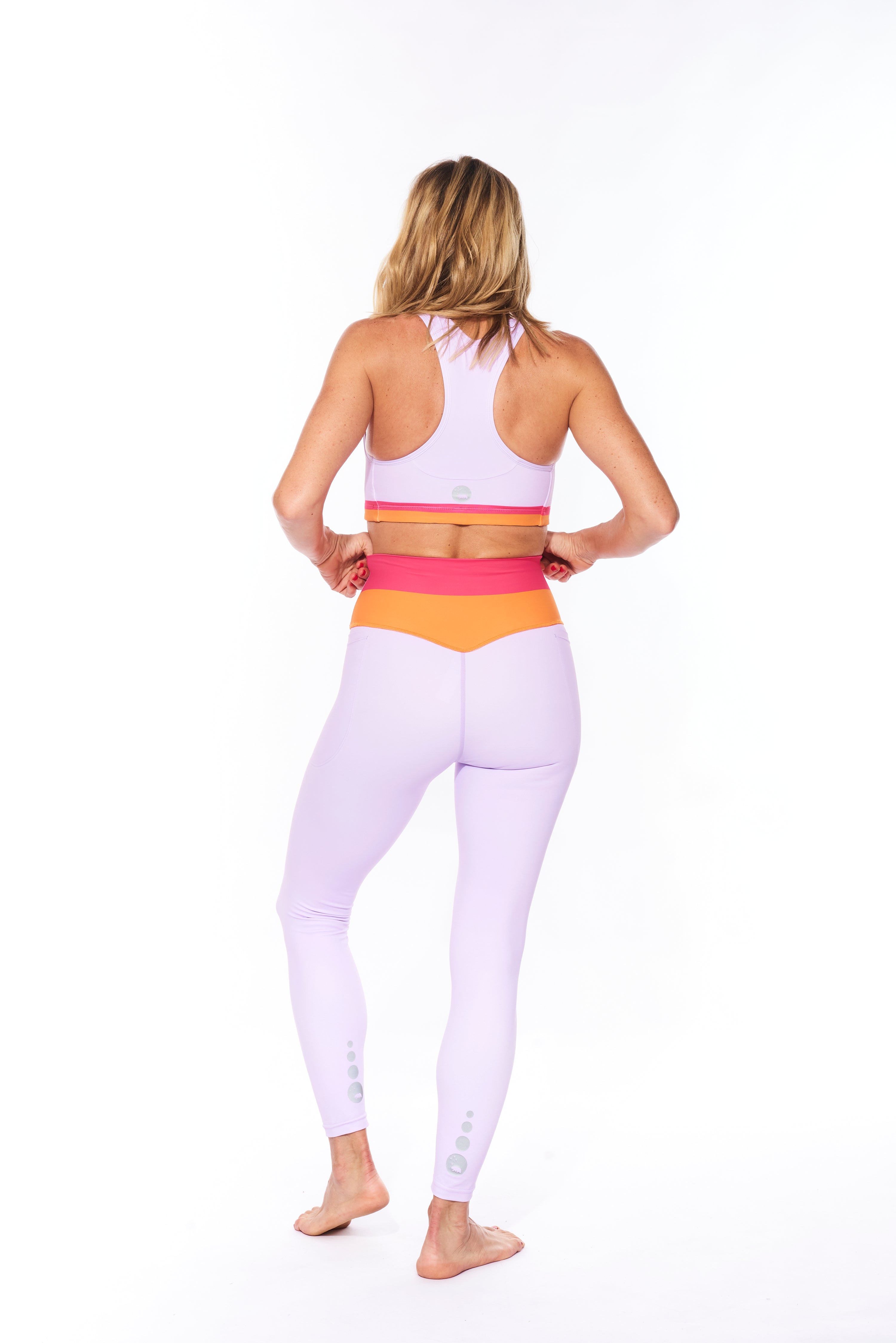 WYN by MALO flow and go 7/8 tights - lani
