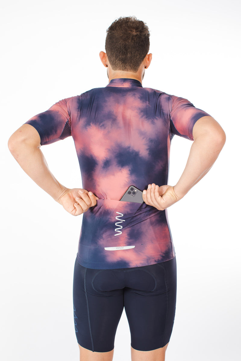 men's dream regenerated cycling jersey - ethereal