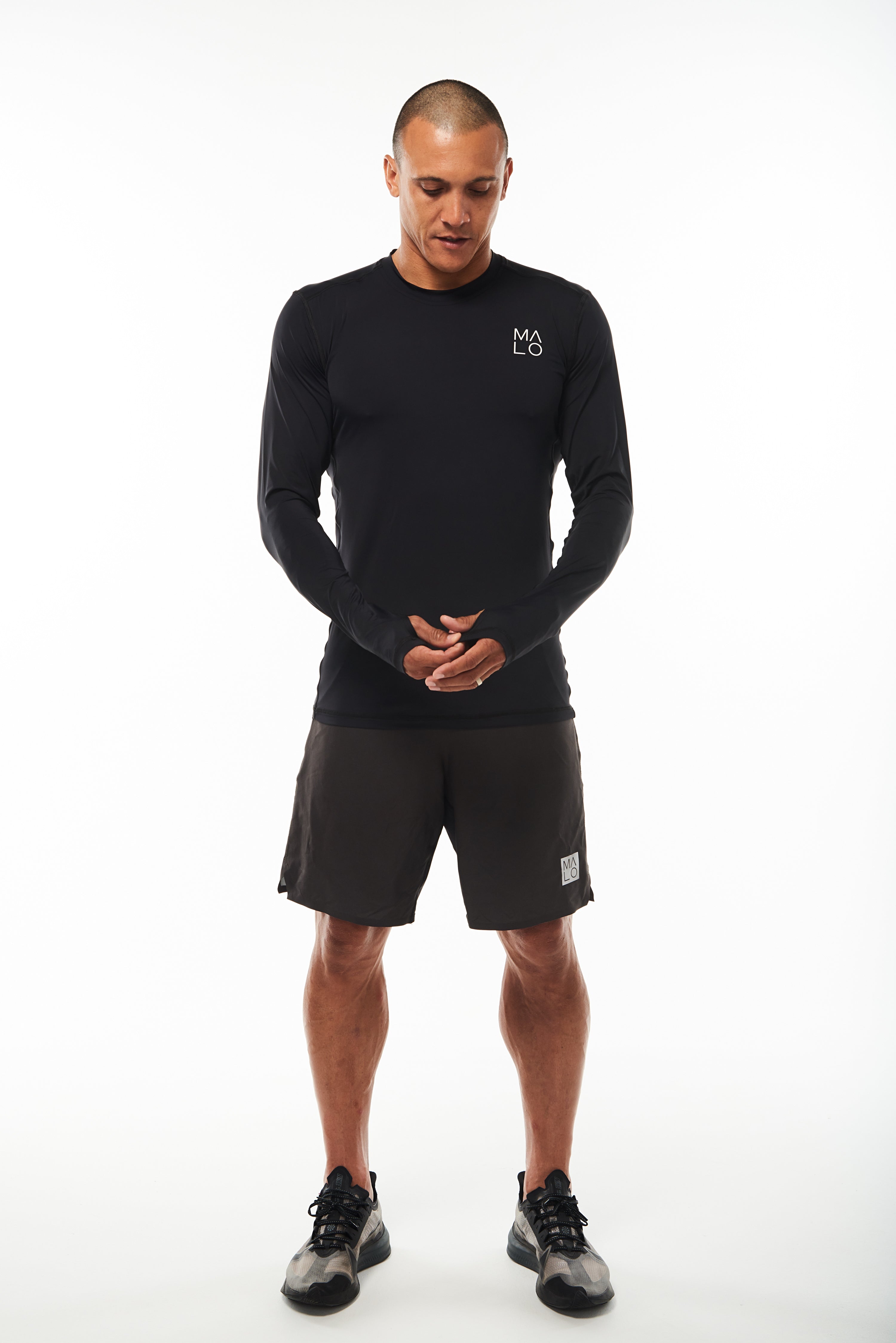 WYN by MALO endure long sleeve - black